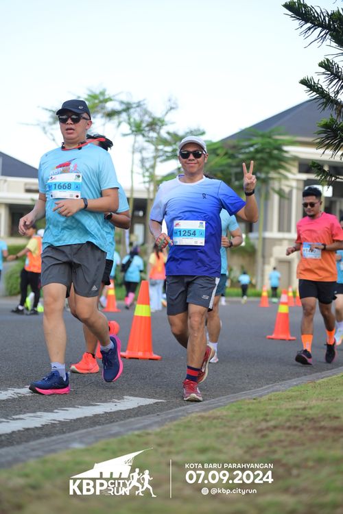 Race photo from KBP City Run 2024