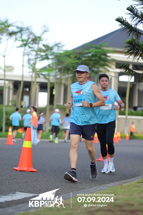 Race photo from KBP City Run 2024