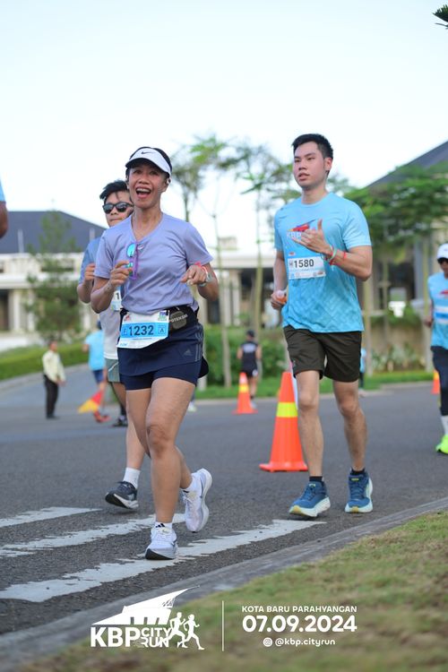 Race photo from KBP City Run 2024