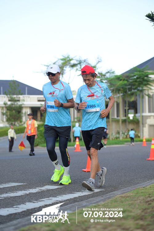 Race photo from KBP City Run 2024