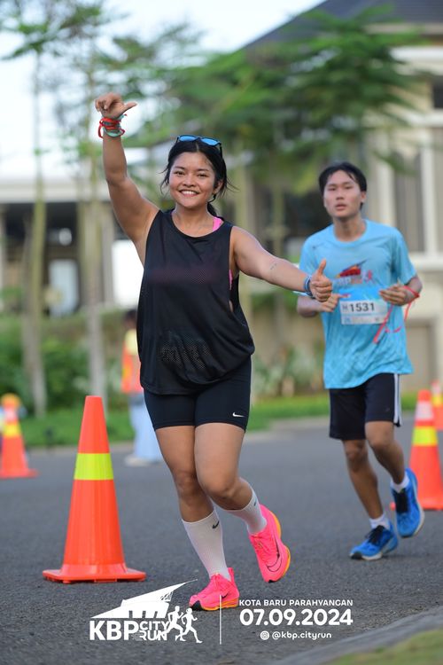 Race photo from KBP City Run 2024