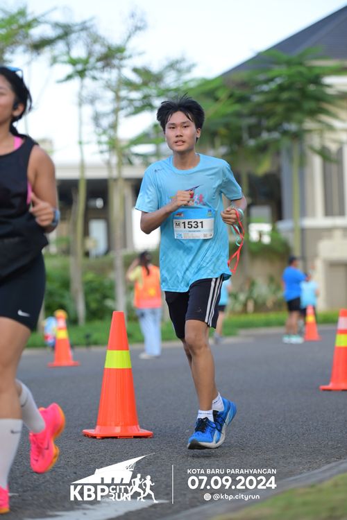 Race photo from KBP City Run 2024