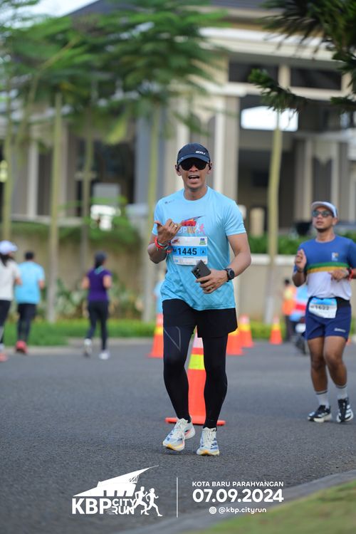 Race photo from KBP City Run 2024
