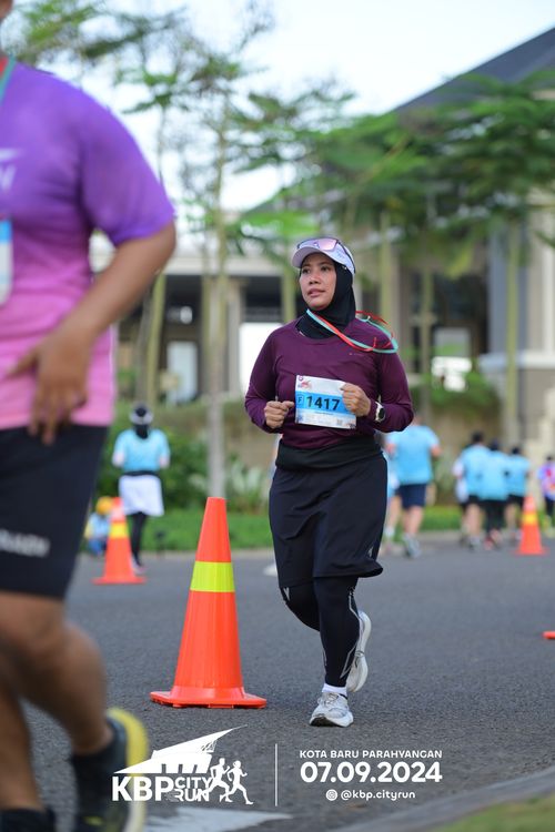 Race photo from KBP City Run 2024