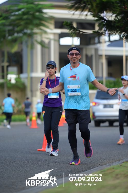 Race photo from KBP City Run 2024