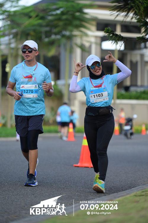Race photo from KBP City Run 2024