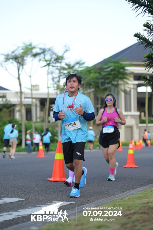 Race photo from KBP City Run 2024