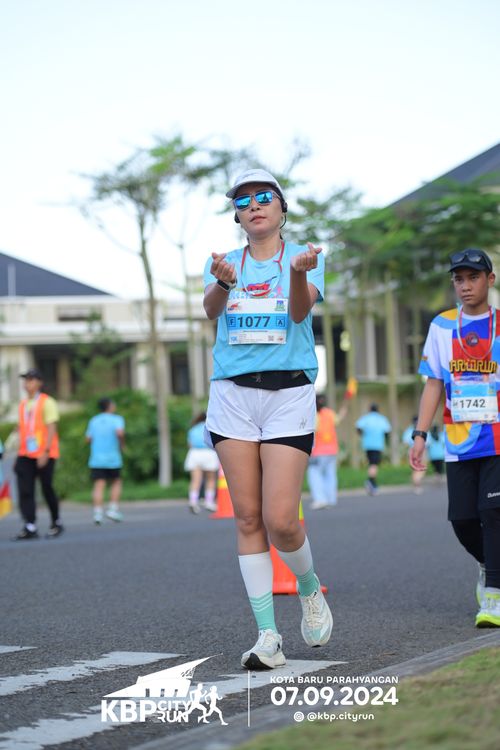 Race photo from KBP City Run 2024