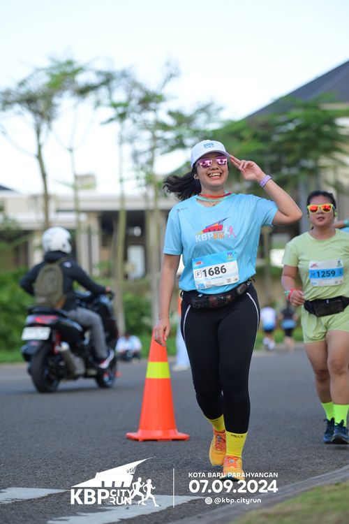 Race photo from KBP City Run 2024