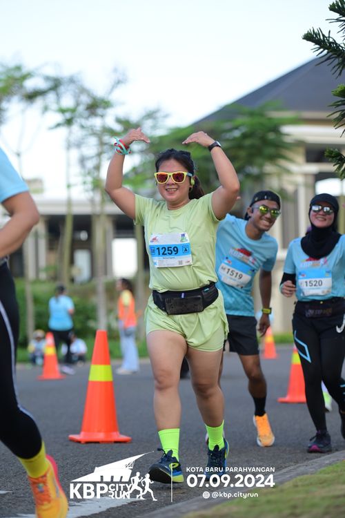 Race photo from KBP City Run 2024