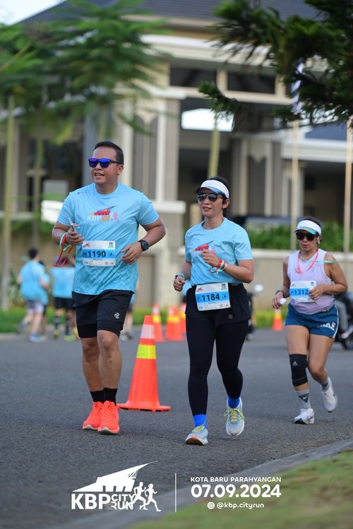 Race photo from KBP City Run 2024