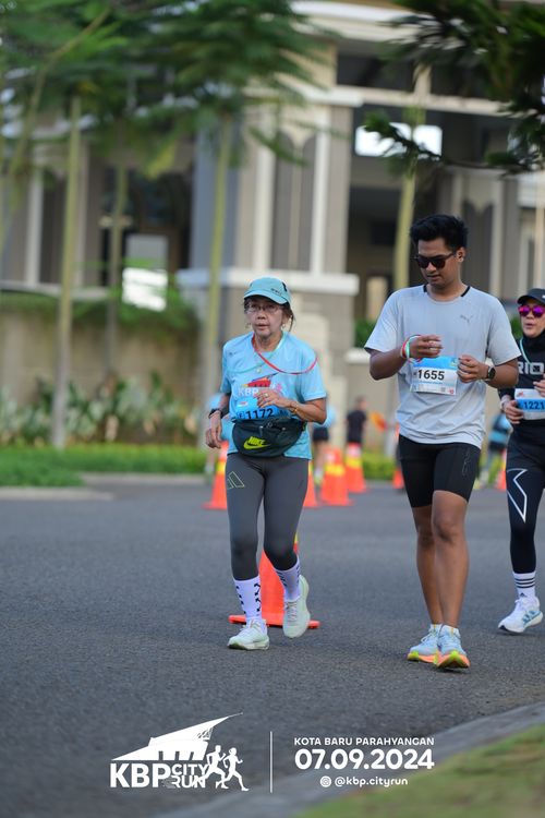 Race photo from KBP City Run 2024