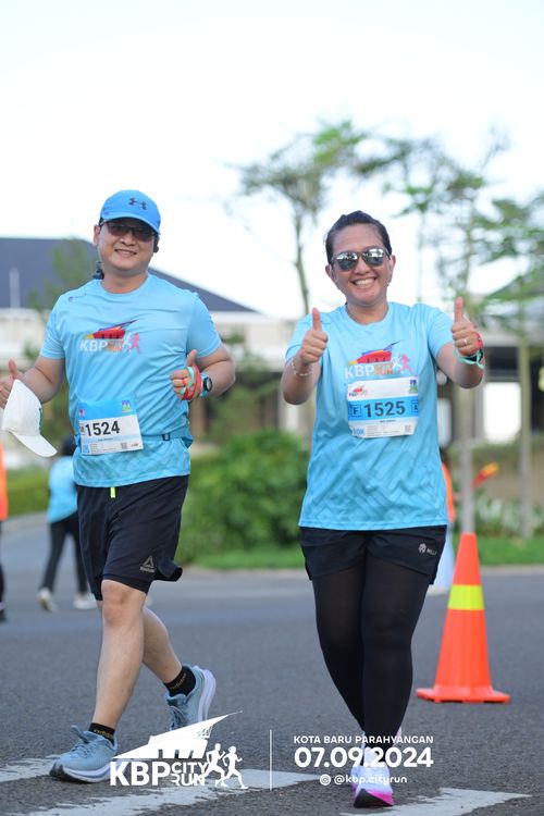Race photo from KBP City Run 2024