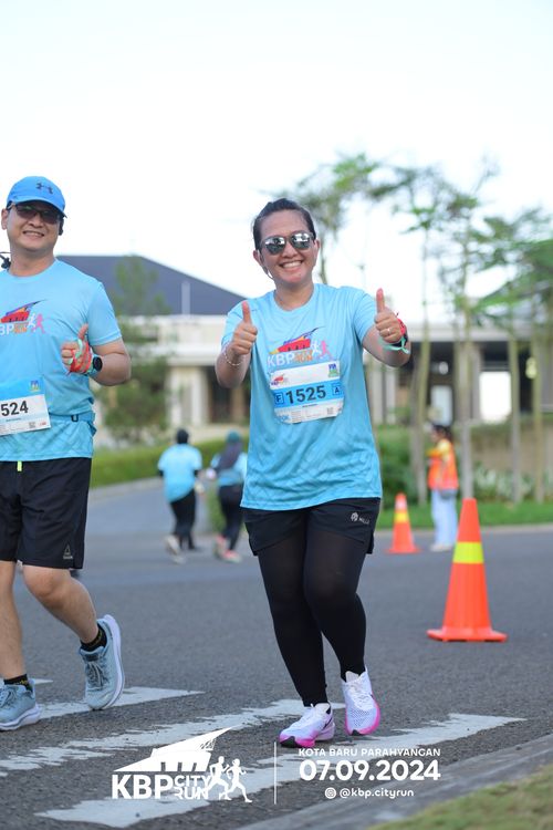 Race photo from KBP City Run 2024