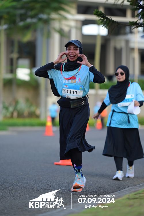 Race photo from KBP City Run 2024