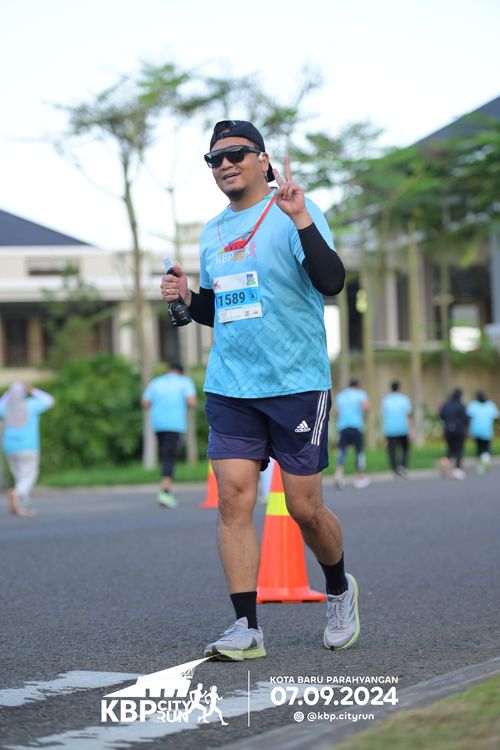 Race photo from KBP City Run 2024