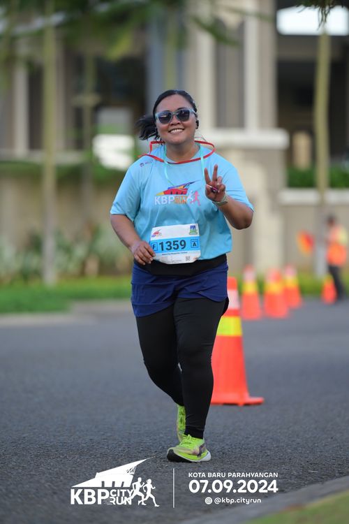 Race photo from KBP City Run 2024
