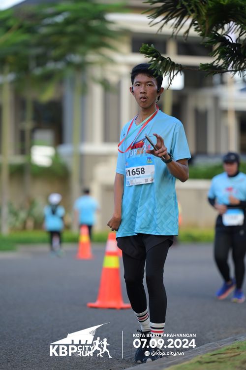 Race photo from KBP City Run 2024