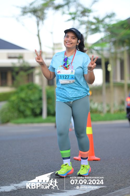 Race photo from KBP City Run 2024