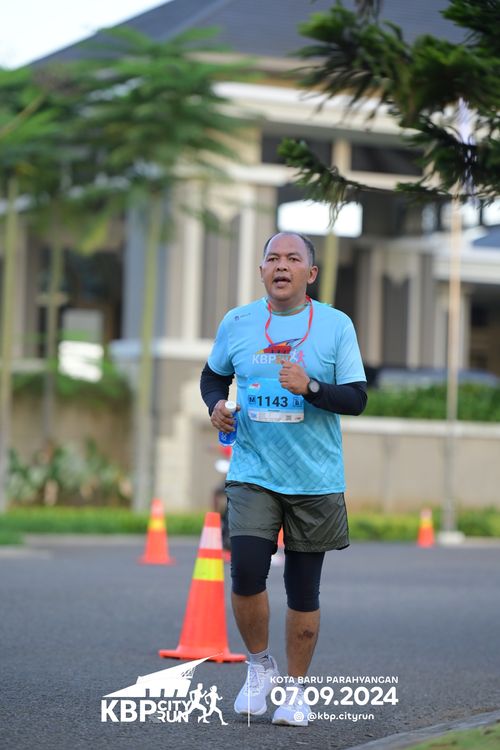 Race photo from KBP City Run 2024