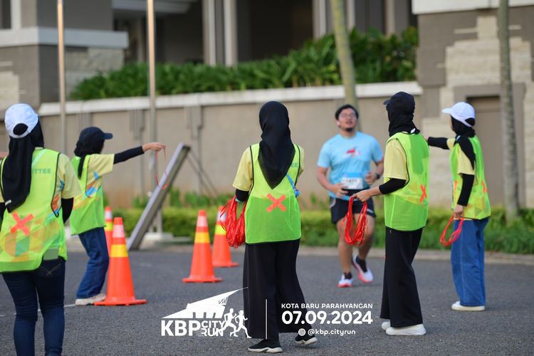Race photo from KBP City Run 2024