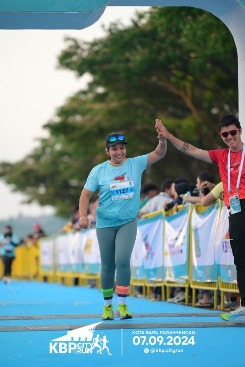 Race photo from KBP City Run 2024