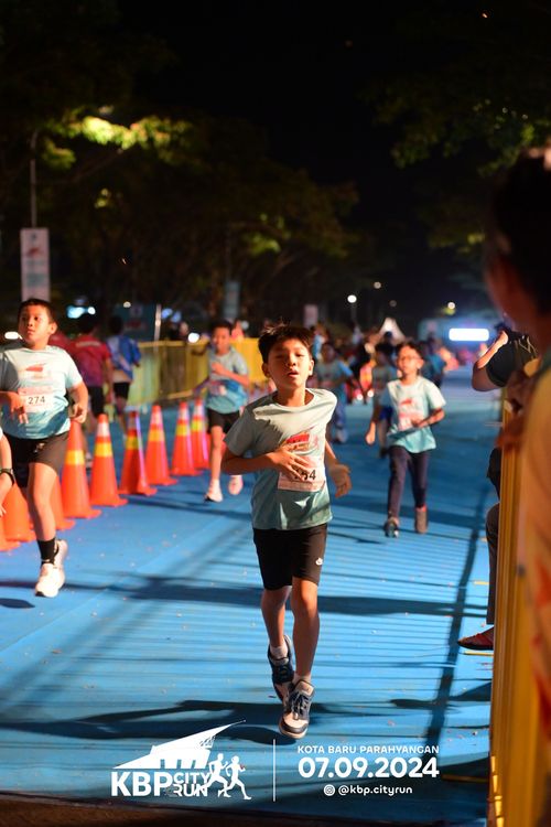 Race photo from KBP City Run 2024