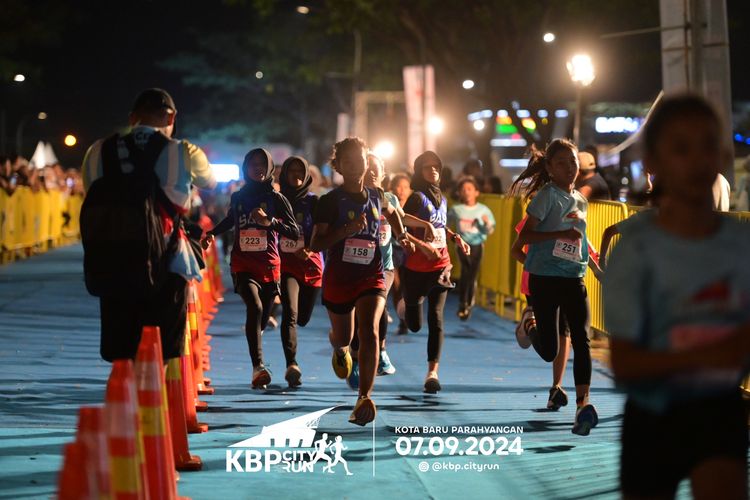 Race photo from KBP City Run 2024