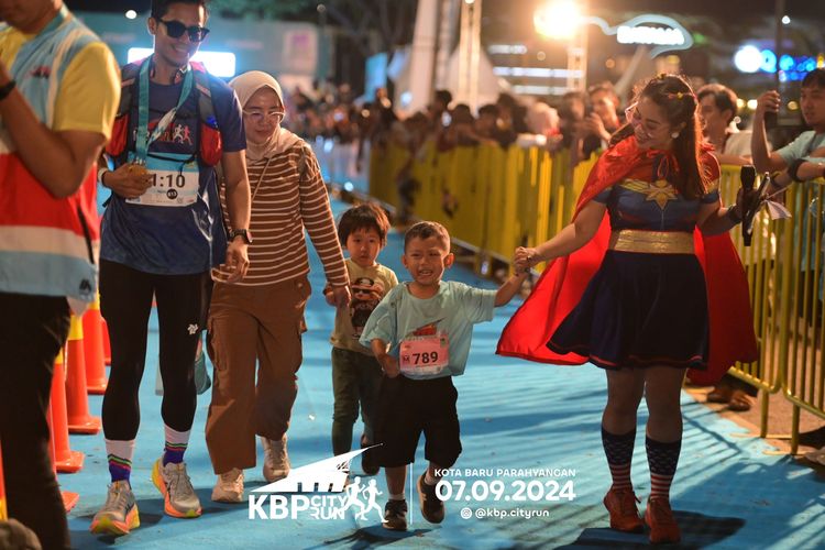 Race photo from KBP City Run 2024