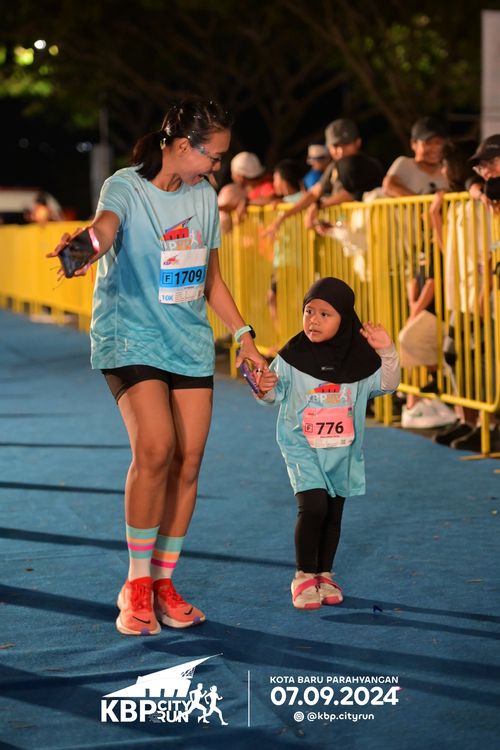 Race photo from KBP City Run 2024