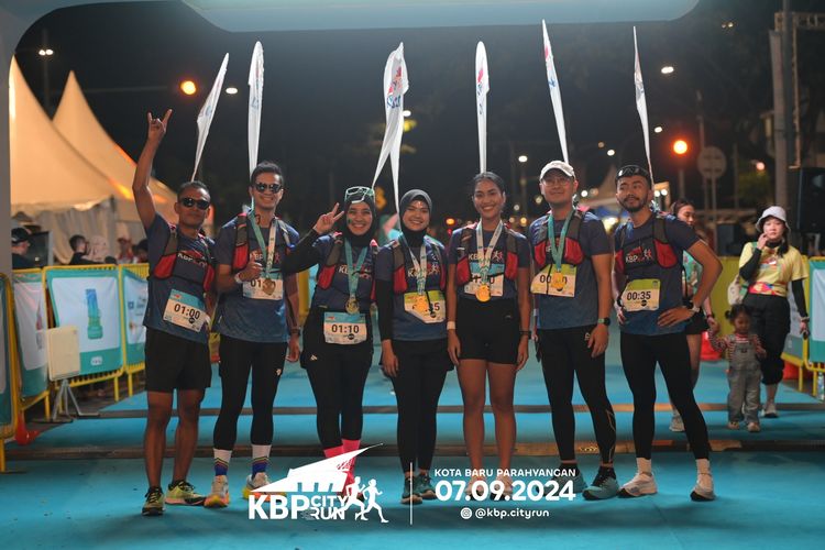Race photo from KBP City Run 2024