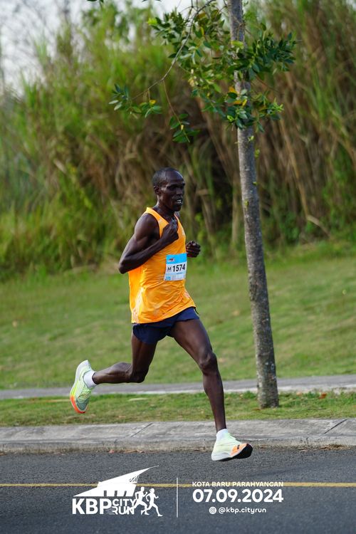 Race photo from KBP City Run 2024