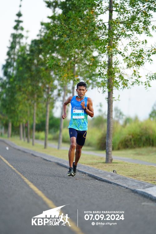 Race photo from KBP City Run 2024