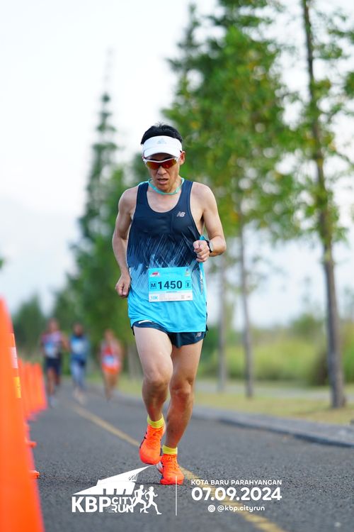Race photo from KBP City Run 2024