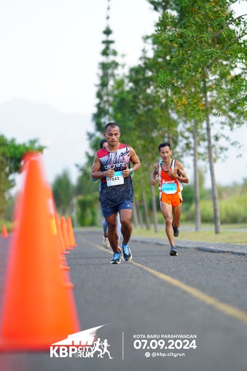 Race photo from KBP City Run 2024