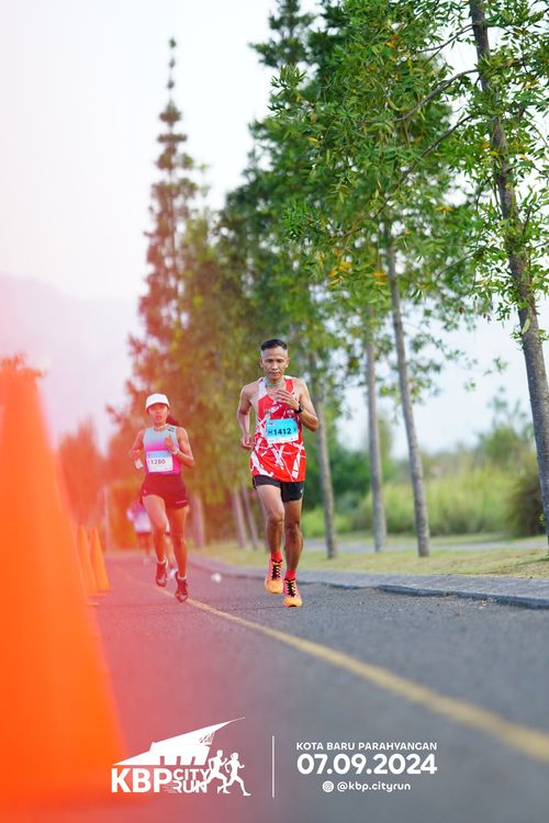 Race photo from KBP City Run 2024