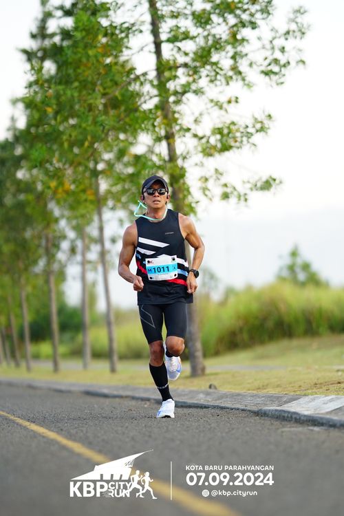 Race photo from KBP City Run 2024