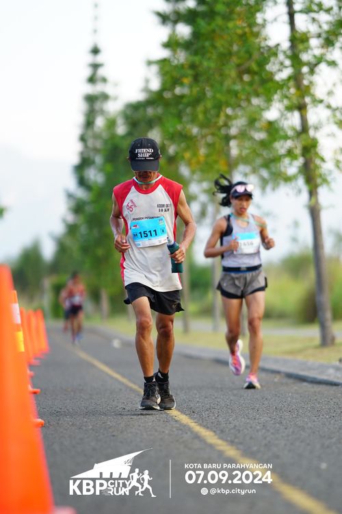 Race photo from KBP City Run 2024
