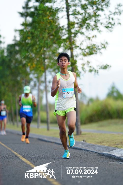Race photo from KBP City Run 2024