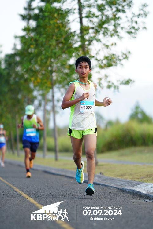 Race photo from KBP City Run 2024