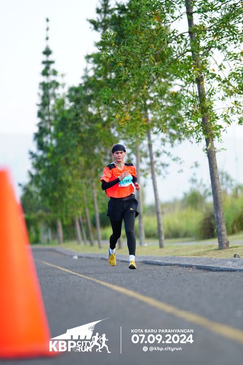 Race photo from KBP City Run 2024