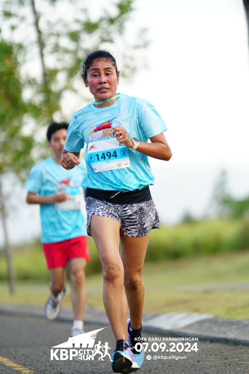 Race photo from KBP City Run 2024