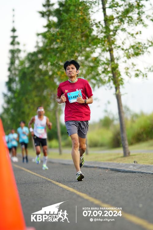 Race photo from KBP City Run 2024