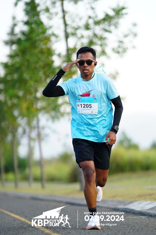 Race photo from KBP City Run 2024
