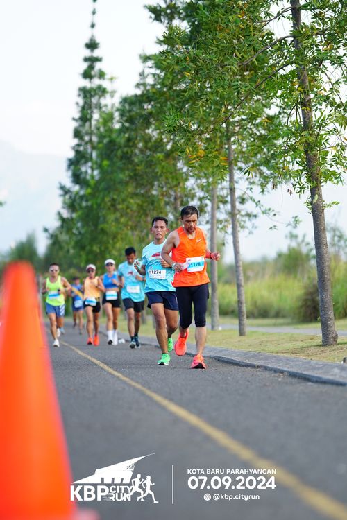 Race photo from KBP City Run 2024