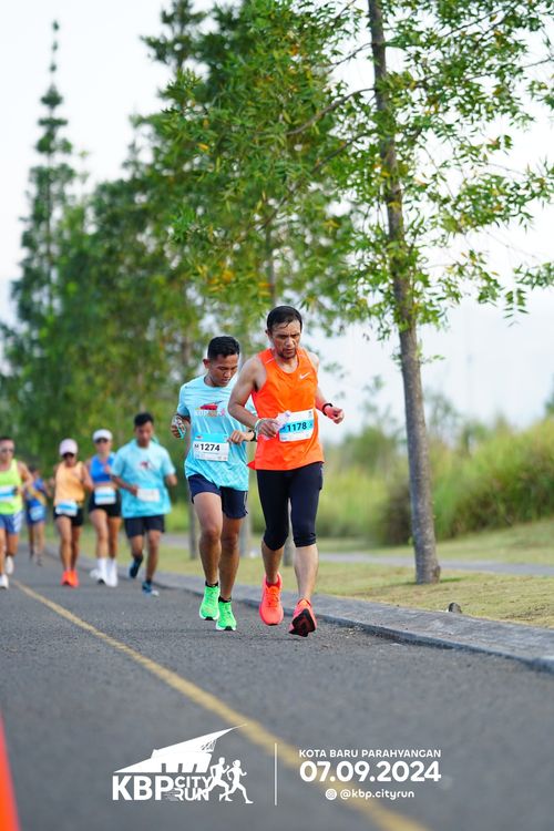 Race photo from KBP City Run 2024