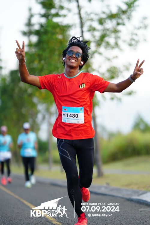 Race photo from KBP City Run 2024