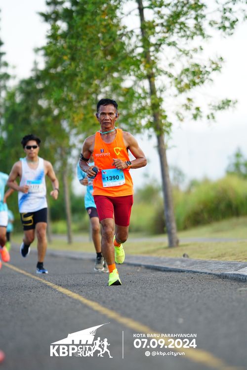 Race photo from KBP City Run 2024