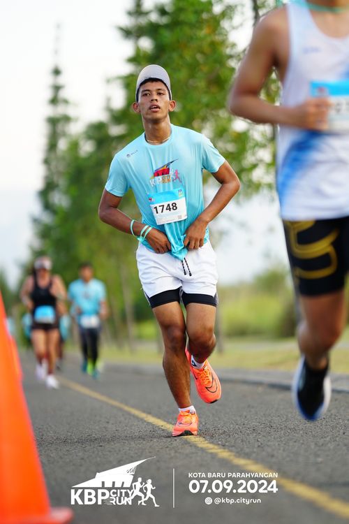 Race photo from KBP City Run 2024