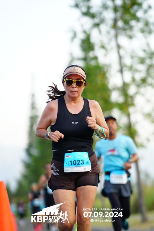 Race photo from KBP City Run 2024